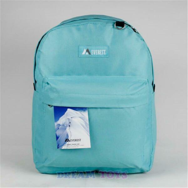 Everest Classic Backpack - Aqua Blue 2045CR-AQ